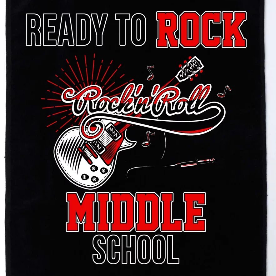 Ready To Rock Middle School Platinum Collection Golf Towel