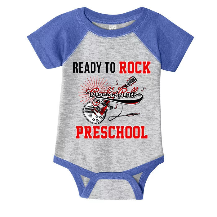 Ready To Rock Preschool Infant Baby Jersey Bodysuit