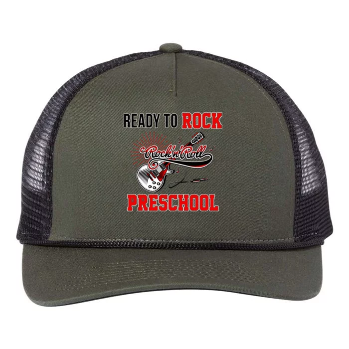 Ready To Rock Preschool Retro Rope Trucker Hat Cap