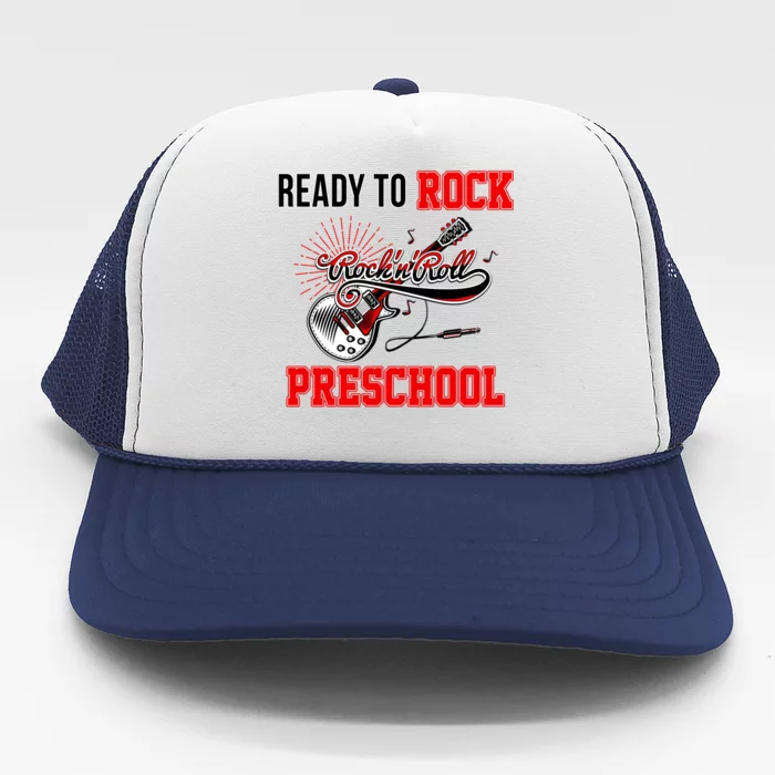 Ready To Rock Preschool Trucker Hat