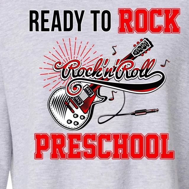 Ready To Rock Preschool Cropped Pullover Crew