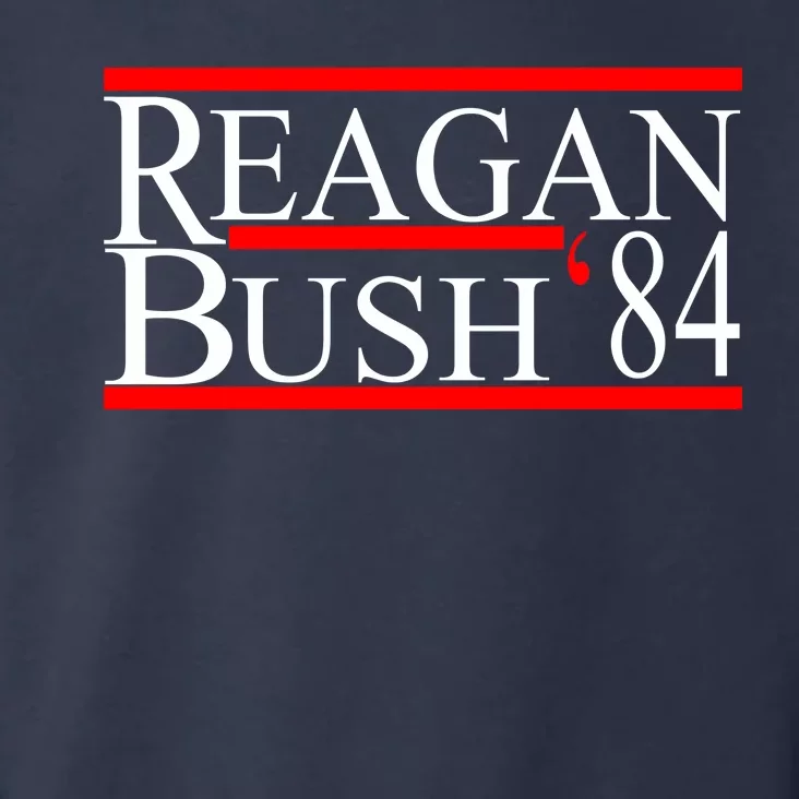 Reagan Bush 84 Retro USA Election Toddler Hoodie