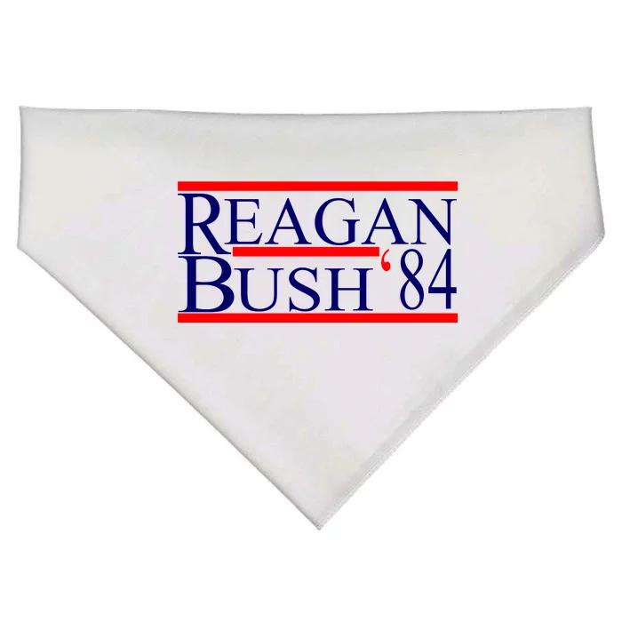 Reagan Bush 84 Retro USA Election USA-Made Doggie Bandana