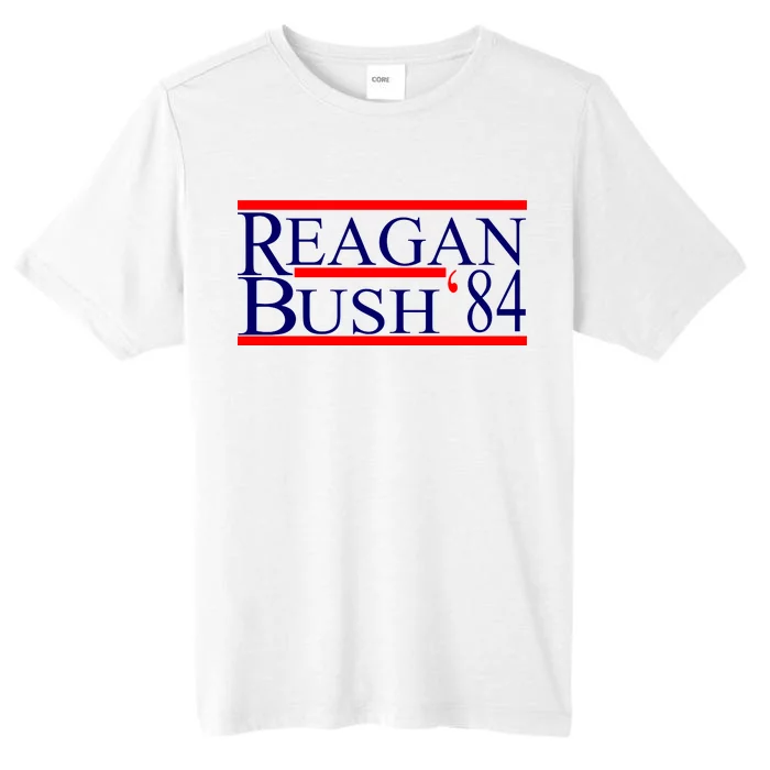 Reagan Bush 84 Retro USA Election ChromaSoft Performance T-Shirt