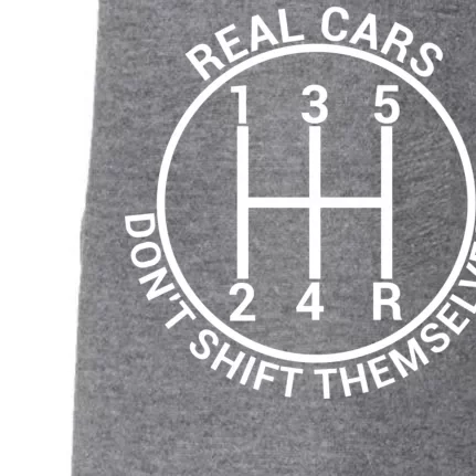 Real Cars Don't Shift Themselves Doggie 3-End Fleece Hoodie