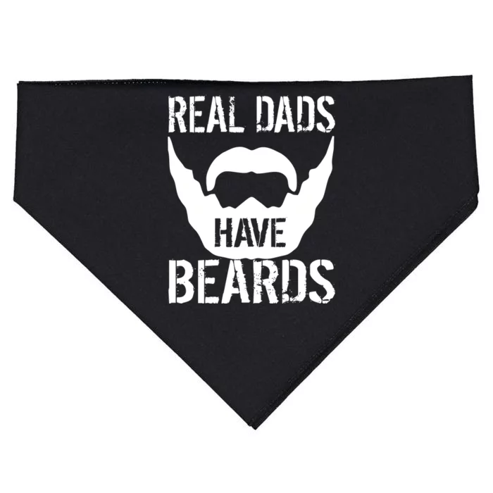 Real Dads Have Beards USA-Made Doggie Bandana