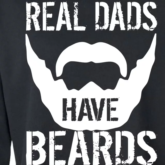 Real Dads Have Beards Cropped Pullover Crew