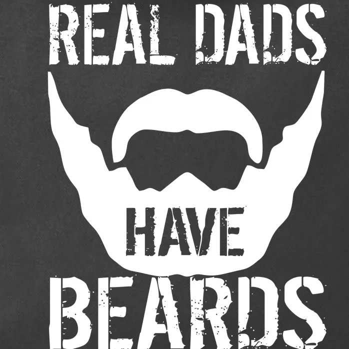 Real Dads Have Beards Zip Tote Bag