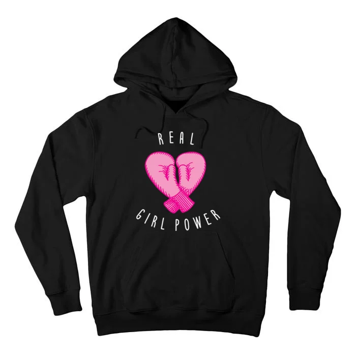 Real Girl Power Boxing Tall Hoodie