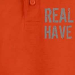 Real Men Have Cats Funny Dry Zone Grid Performance Polo