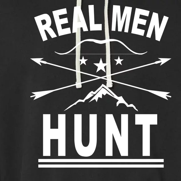 Real Men Hunt Garment-Dyed Fleece Hoodie