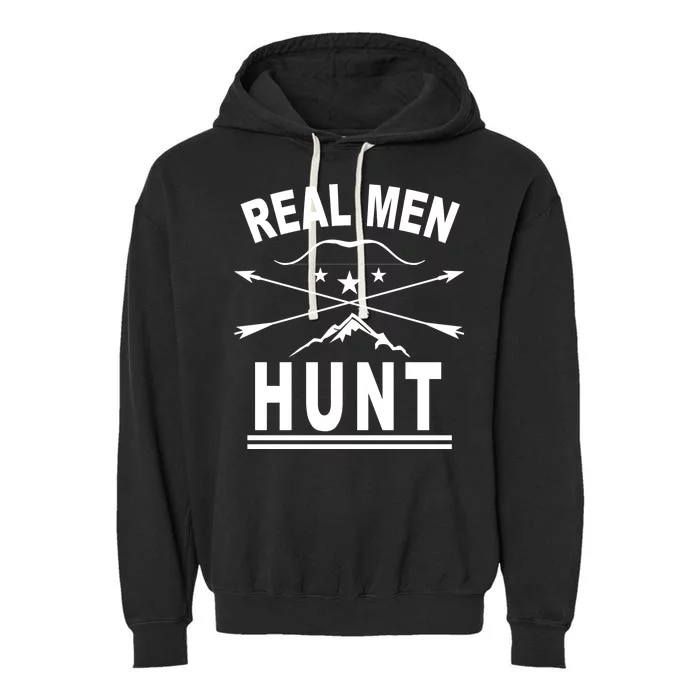 Real Men Hunt Garment-Dyed Fleece Hoodie