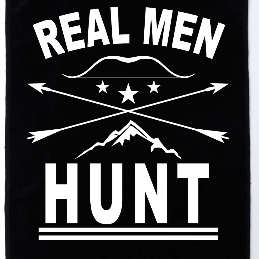 Real Men Hunt Platinum Collection Golf Towel