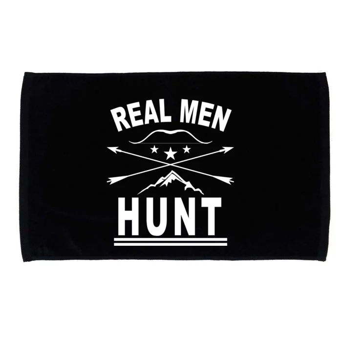 Real Men Hunt Microfiber Hand Towel