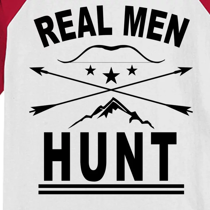 Real Men Hunt Kids Colorblock Raglan Jersey