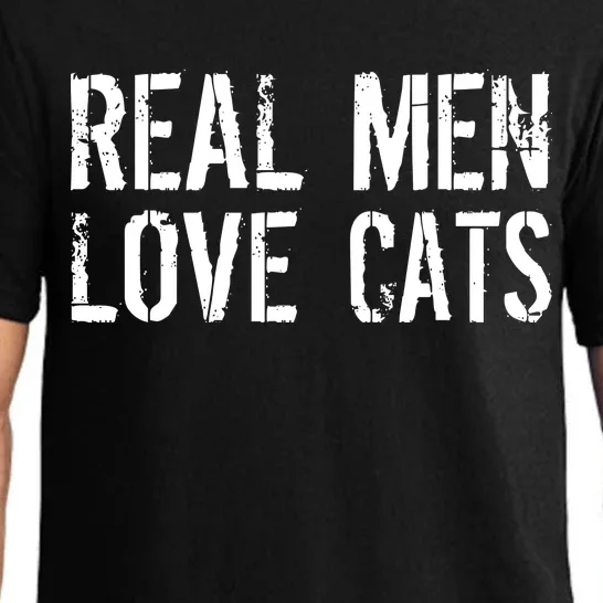 Real Men Love Cats Pajama Set