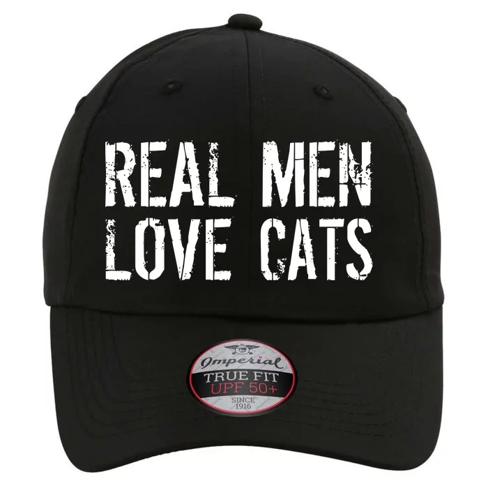 Real Men Love Cats The Original Performance Cap