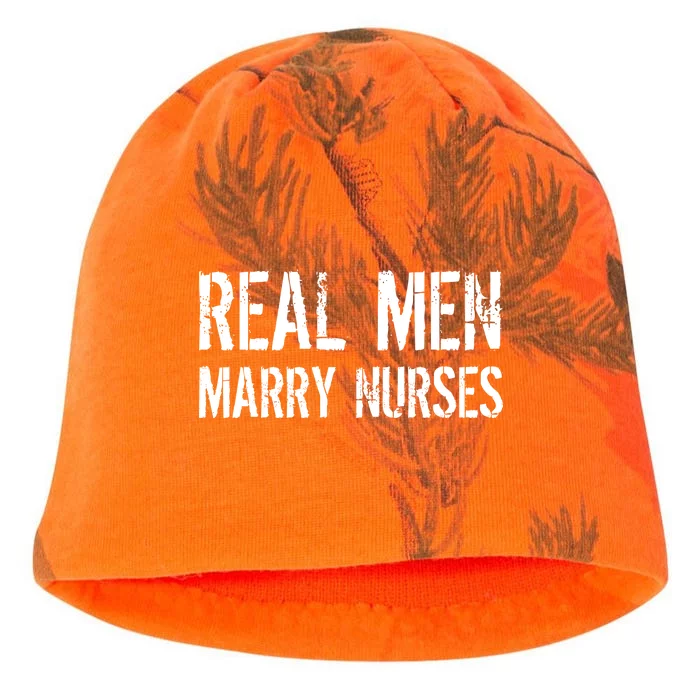 Real Men Marry Nurses Kati - Camo Knit Beanie