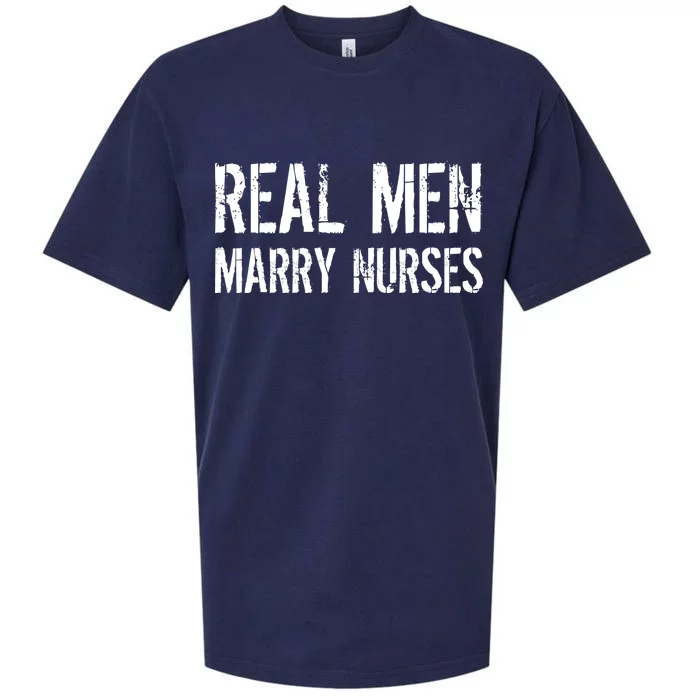 Real Men Marry Nurses Sueded Cloud Jersey T-Shirt