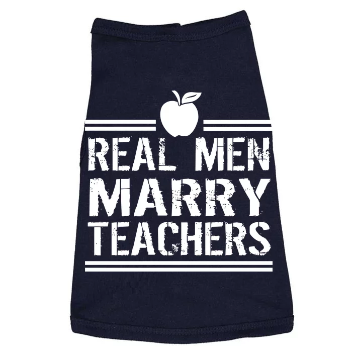 Real Men Marry Teachers Doggie Tank