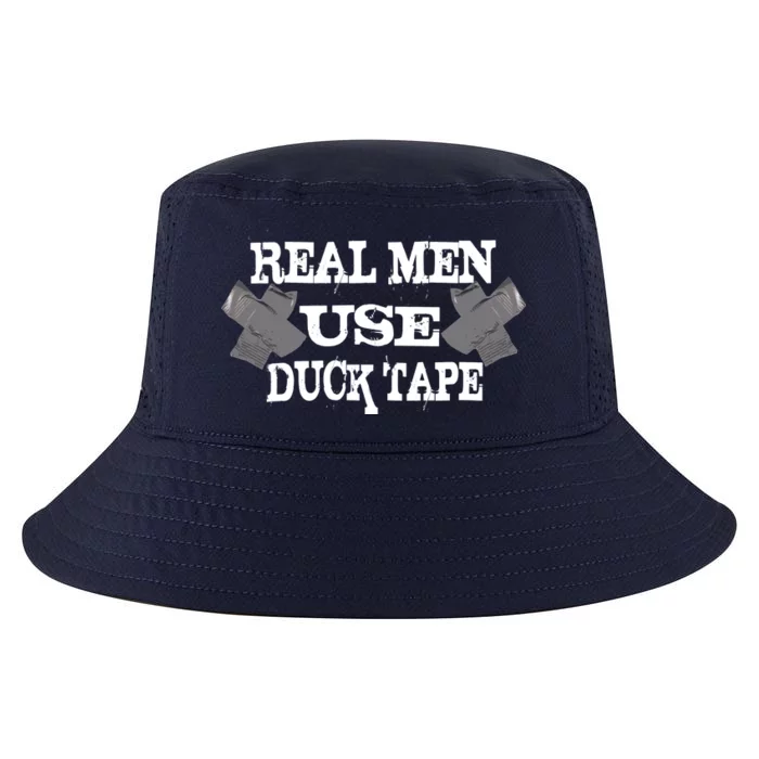 Real Men Use Duck Tape Cool Comfort Performance Bucket Hat