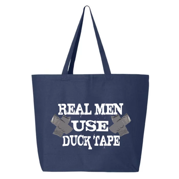 Real Men Use Duck Tape 25L Jumbo Tote