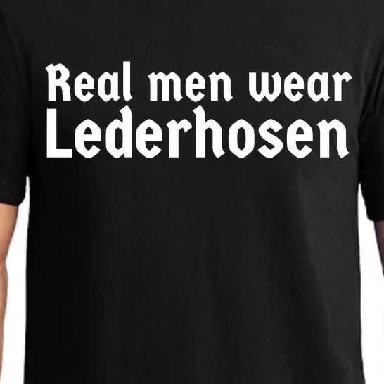 Real Men Wear Lederhosen Pajama Set