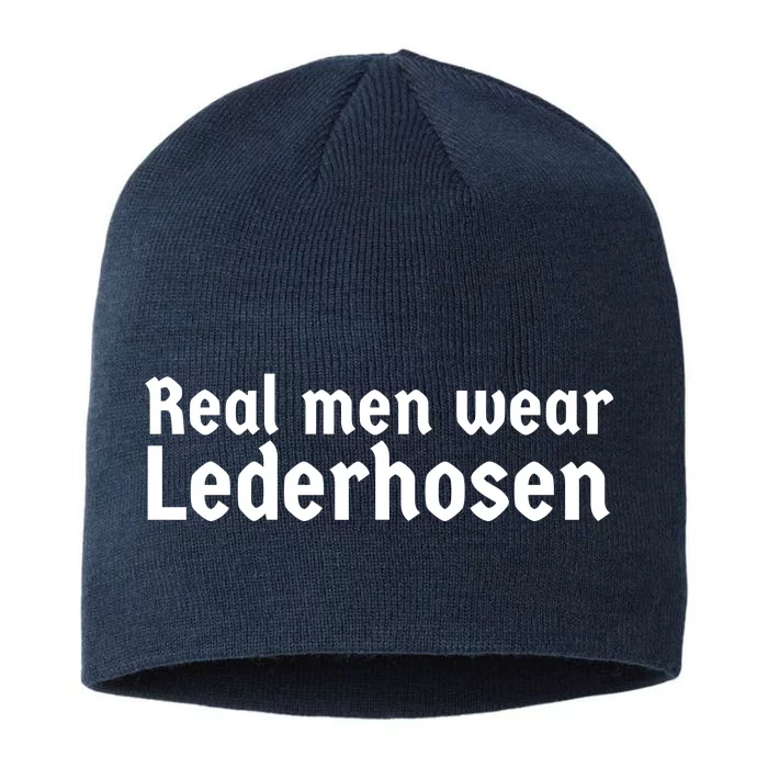 Real Men Wear Lederhosen 8 1/2in Sustainable Knit Beanie