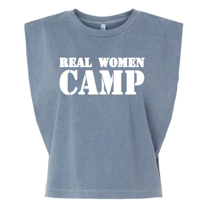 Real Women Camp Garment-Dyed Women's Muscle Tee