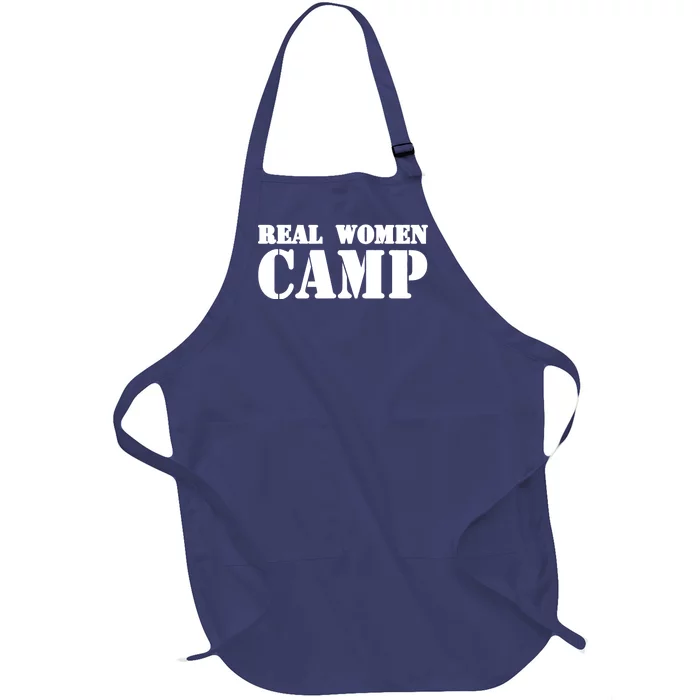 Real Women Camp Full-Length Apron With Pocket