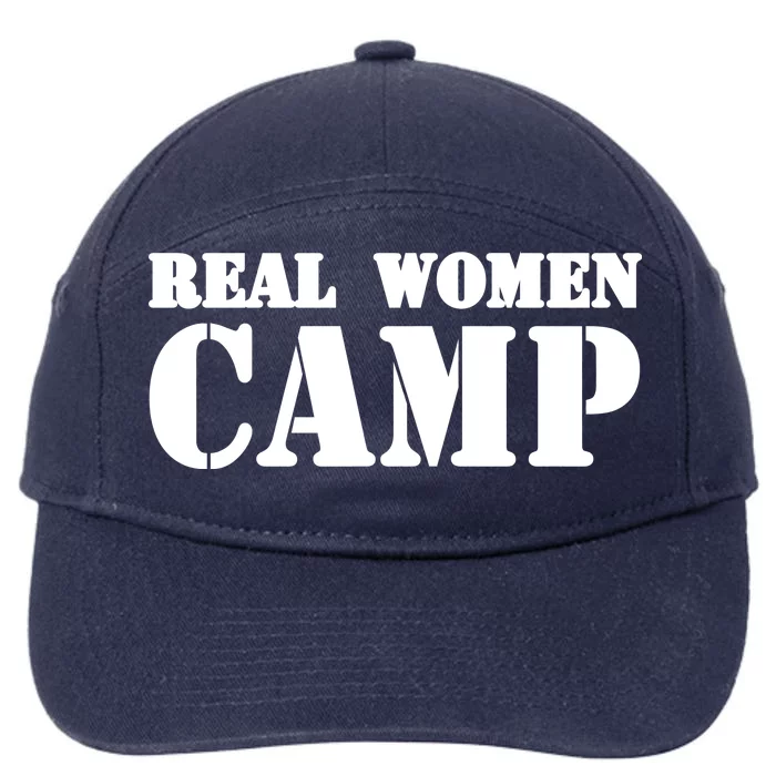 Real Women Camp 7-Panel Snapback Hat