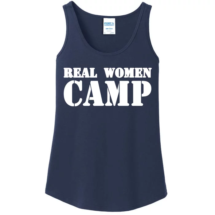 Real Women Camp Ladies Essential Tank