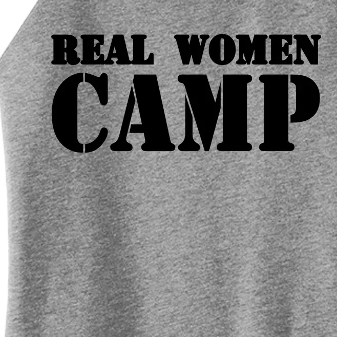 Real Women Camp Women’s Perfect Tri Rocker Tank