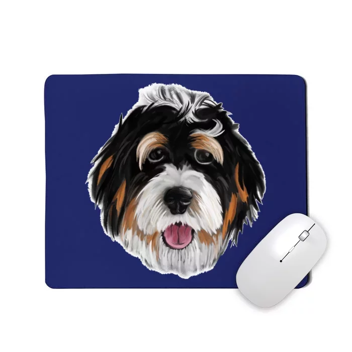 Realistic Dog Face Mousepad