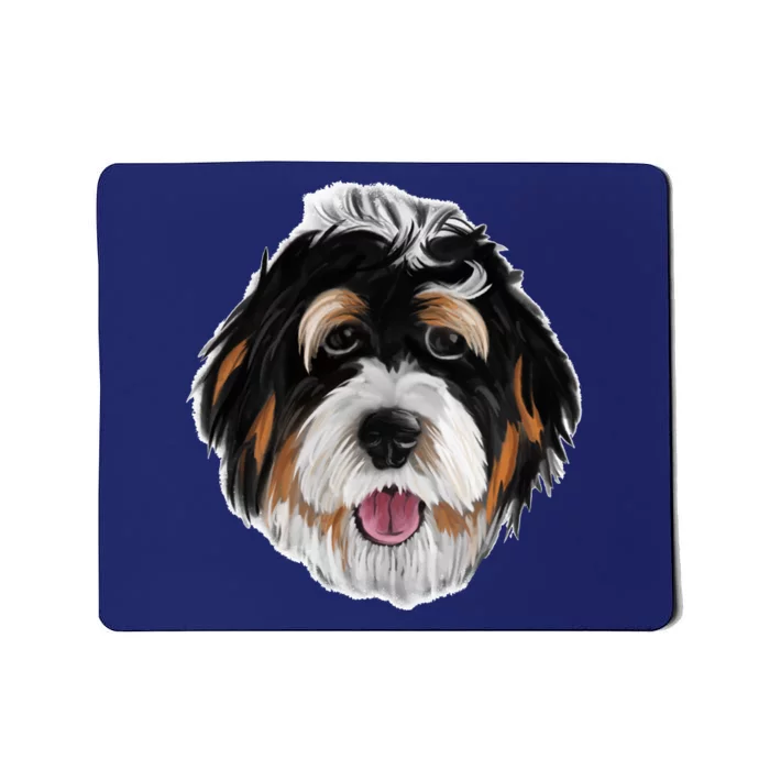 Realistic Dog Face Mousepad