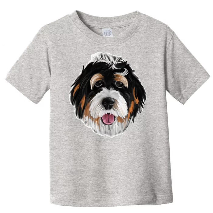 Realistic Dog Face Toddler T-Shirt