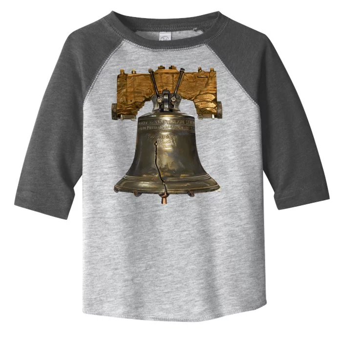 Realistic Liberty Bell Toddler Fine Jersey T-Shirt