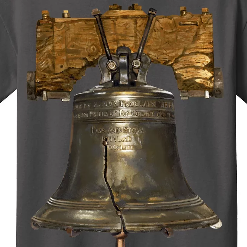 Realistic Liberty Bell Kids T-Shirt