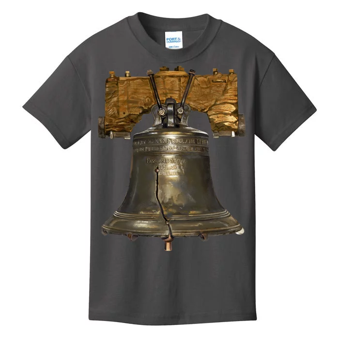 Realistic Liberty Bell Kids T-Shirt