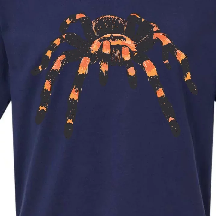 Realistic Tarantula Sueded Cloud Jersey T-Shirt