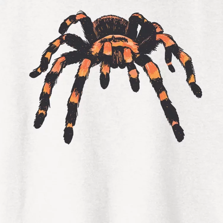 Realistic Tarantula Women's Crop Top Tee