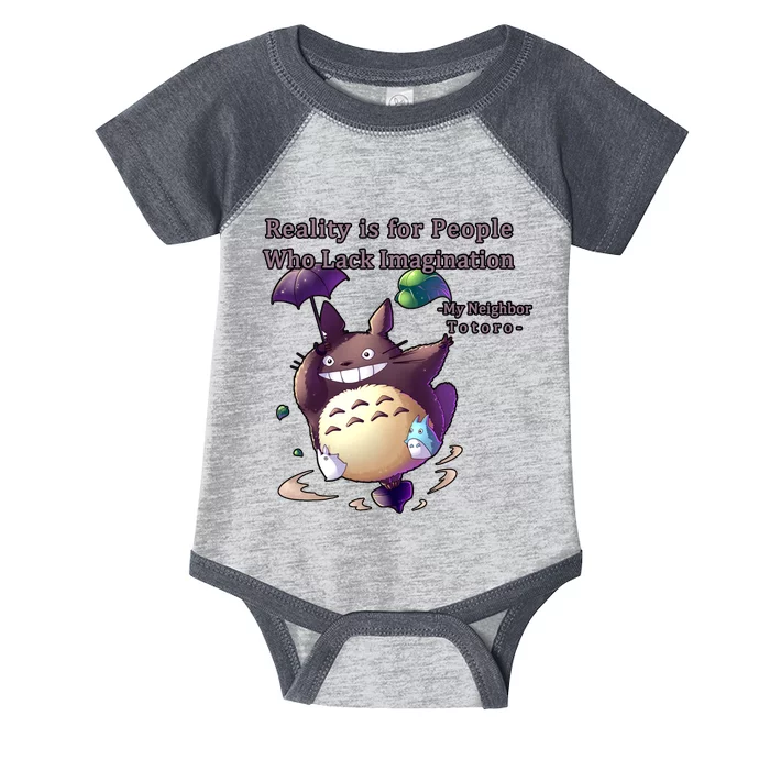 Reality Is For People Who Lack Imagination Infant Baby Jersey Bodysuit