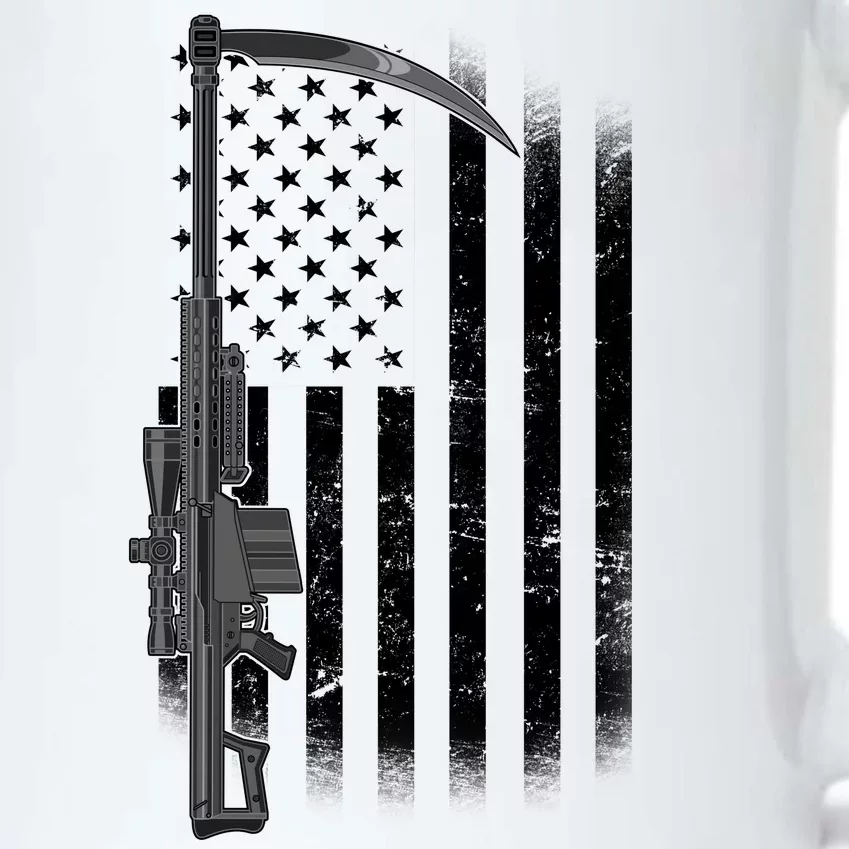 Reapers Gun Flag Black Color Changing Mug