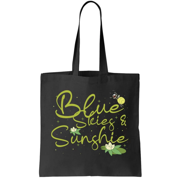 Ray Evangeline Blue Skies & Sunshine Princess And Frog Family Trip Ray Tote Bag