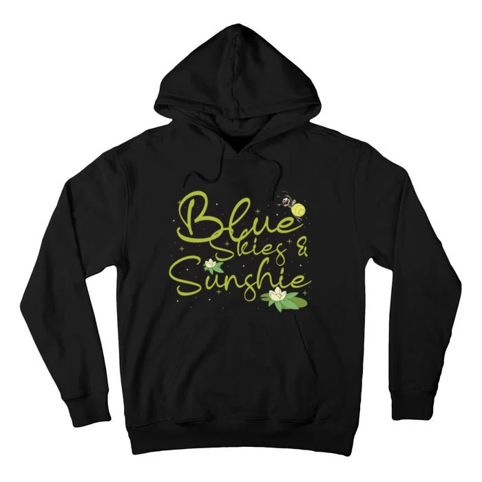 Ray Evangeline Blue Skies & Sunshine Princess And Frog Family Trip Ray Tall Hoodie