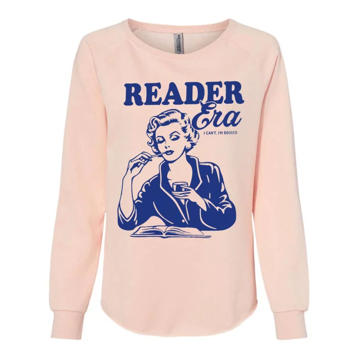 Reader Era Bookish Book Lover Womens California Wash Sweatshirt