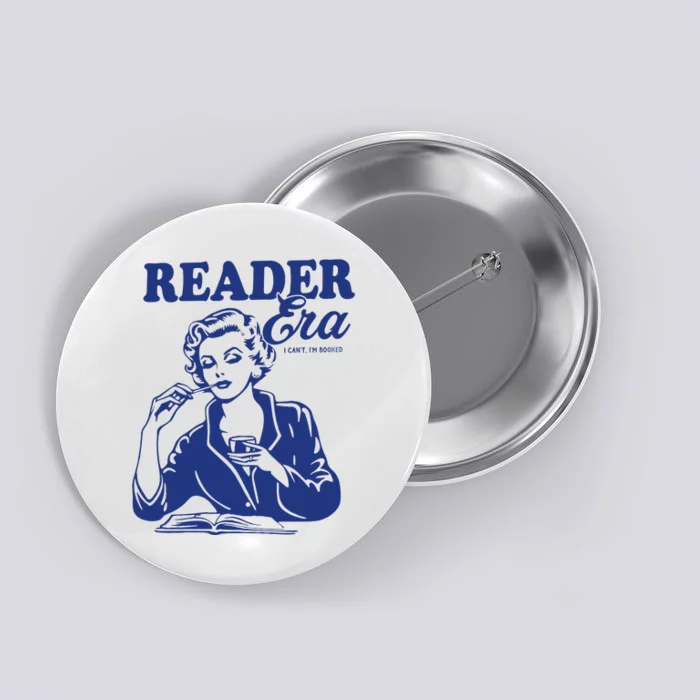 Reader Era Bookish Book Lover Button