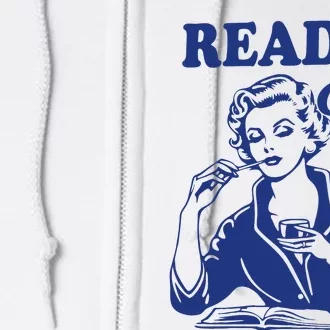 Reader Era Bookish Book Lover Full Zip Hoodie