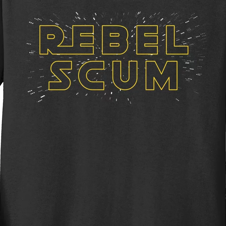 Rebel Scum Kids Long Sleeve Shirt