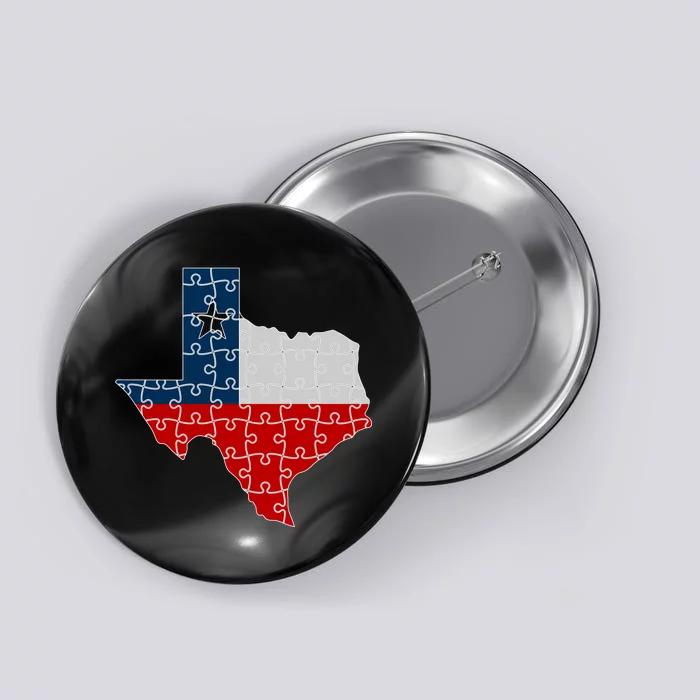 Rebuilding Texas Jigsaw Button